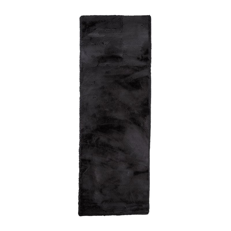 Soft High Pile Runner - Comfy Supreme Black
