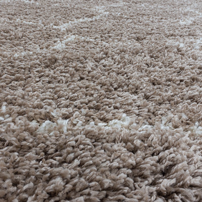 Round berber rug - Agadir Circle Beige/Cream