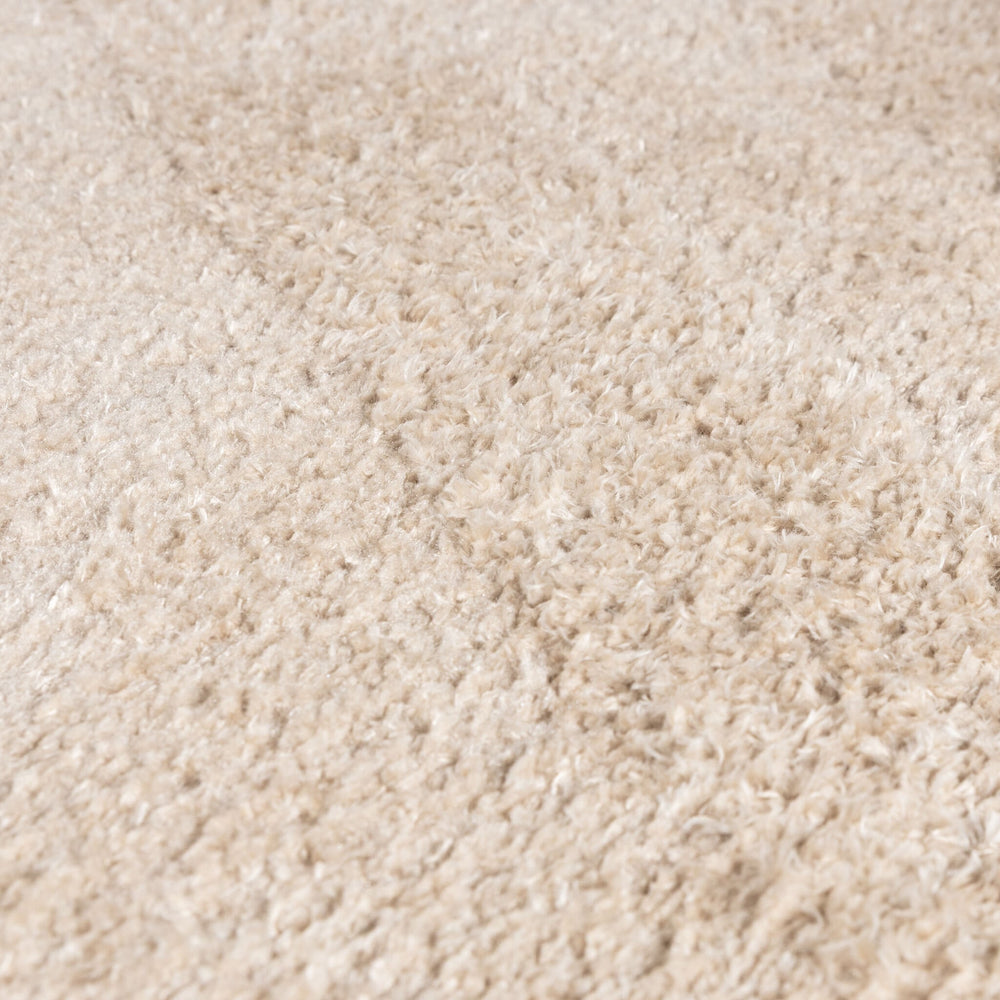 Scandinavian rug - Lova Border Beige