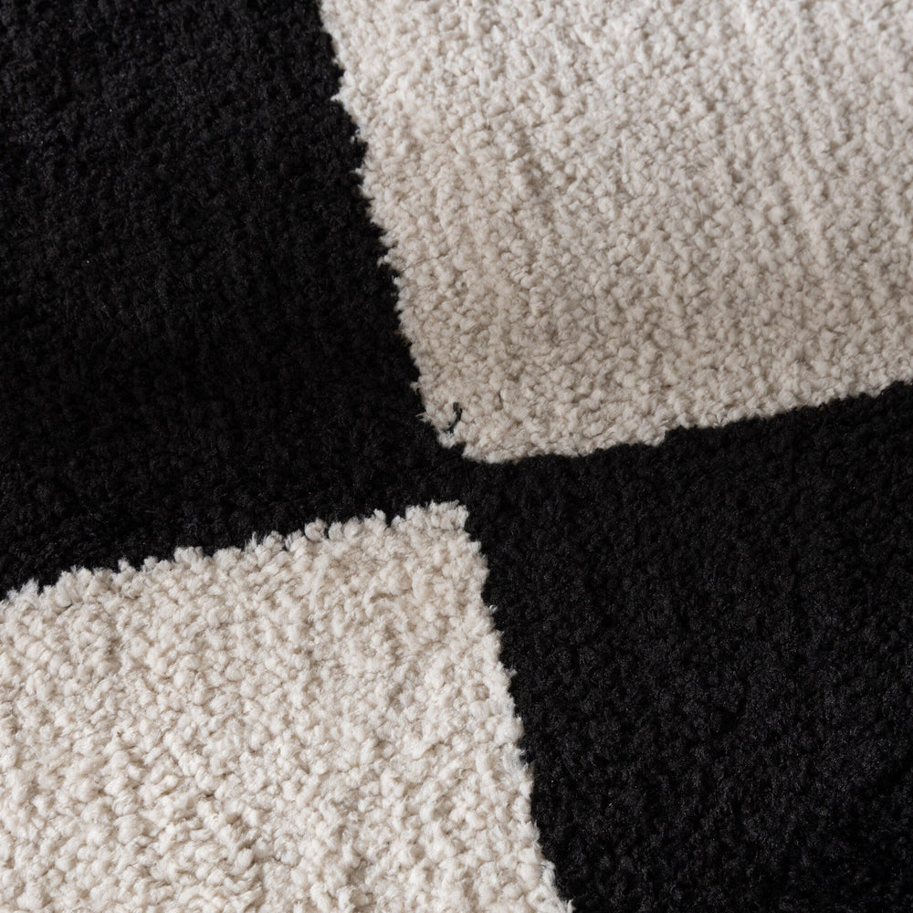 Checkerboard Rug - Blox Black