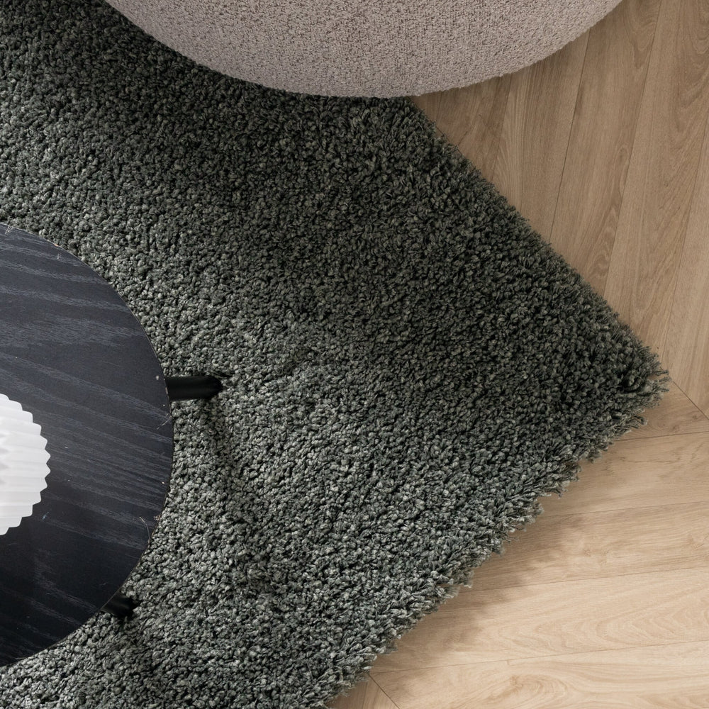Luxury deep pile rug - Yves Green