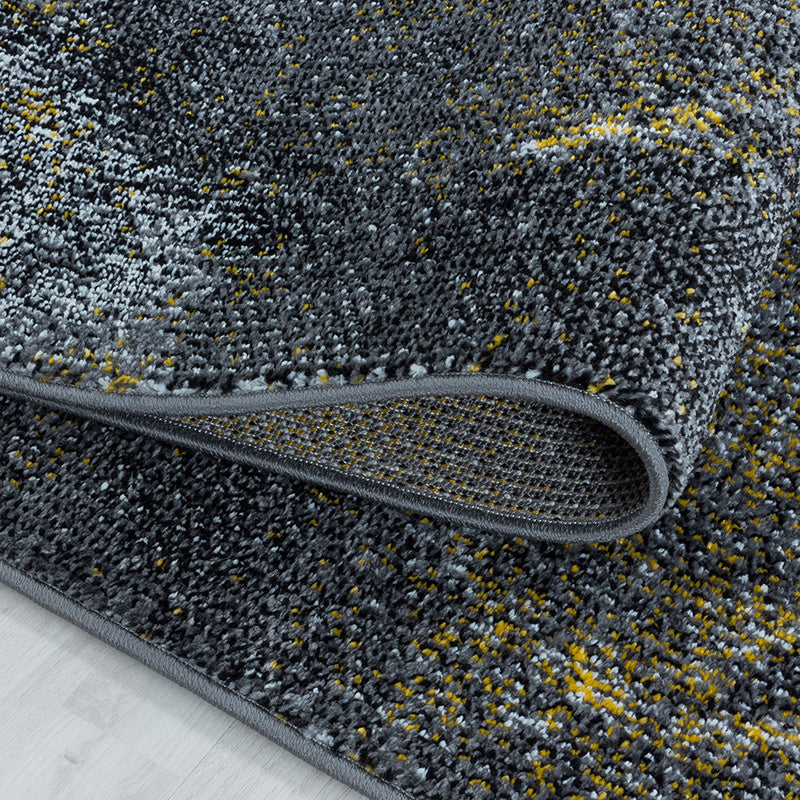 Modern floor rug - Optimism Light Yellow/Grey