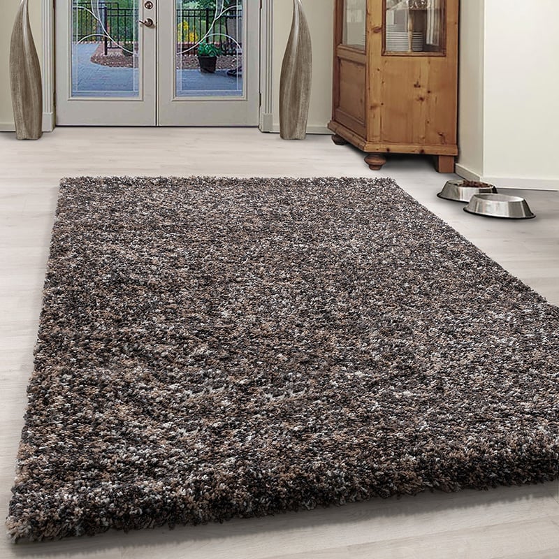 High-pile Floor Rug - Enjoy Taupe