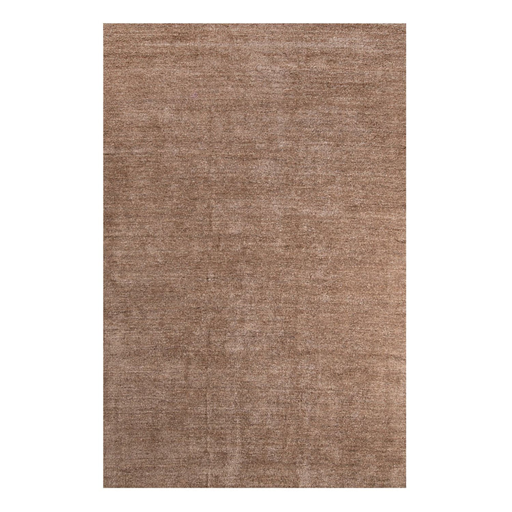 Wool floor rug - New Berbero Brown 611