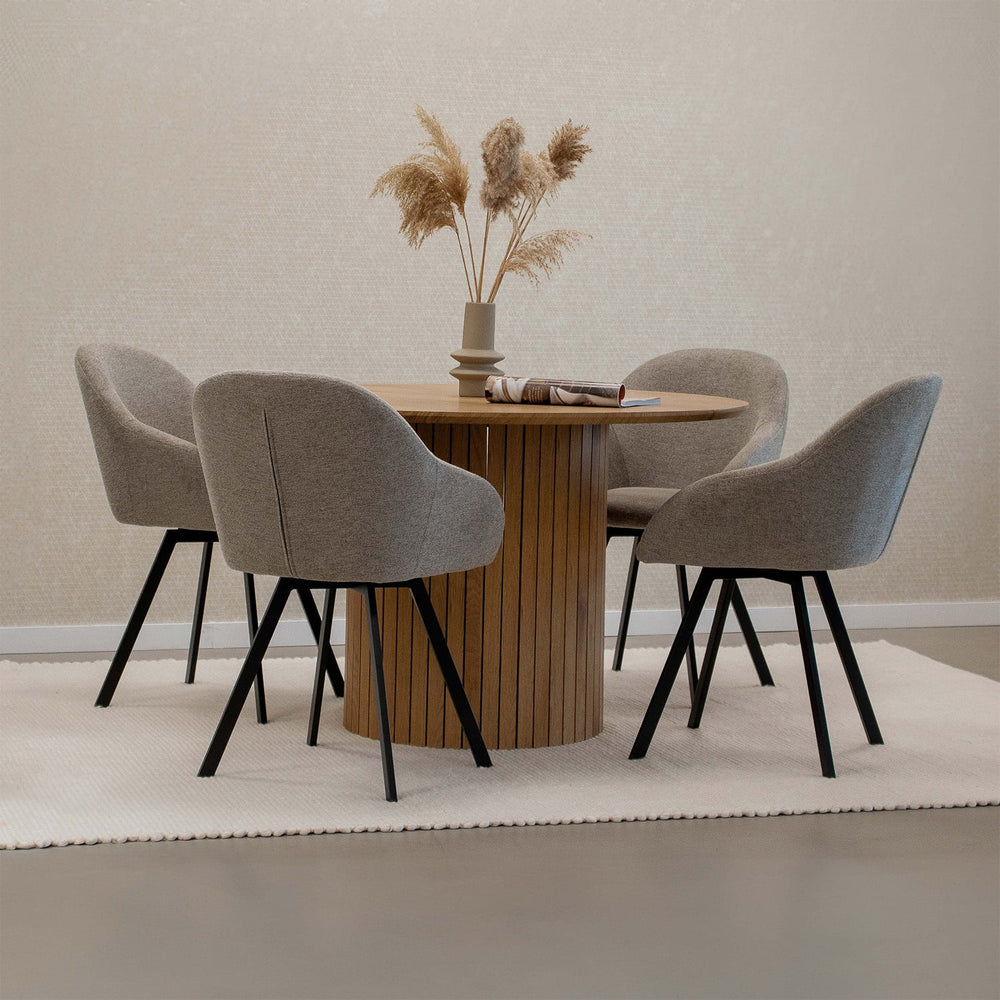 Swivel Chair - Olof Taupe