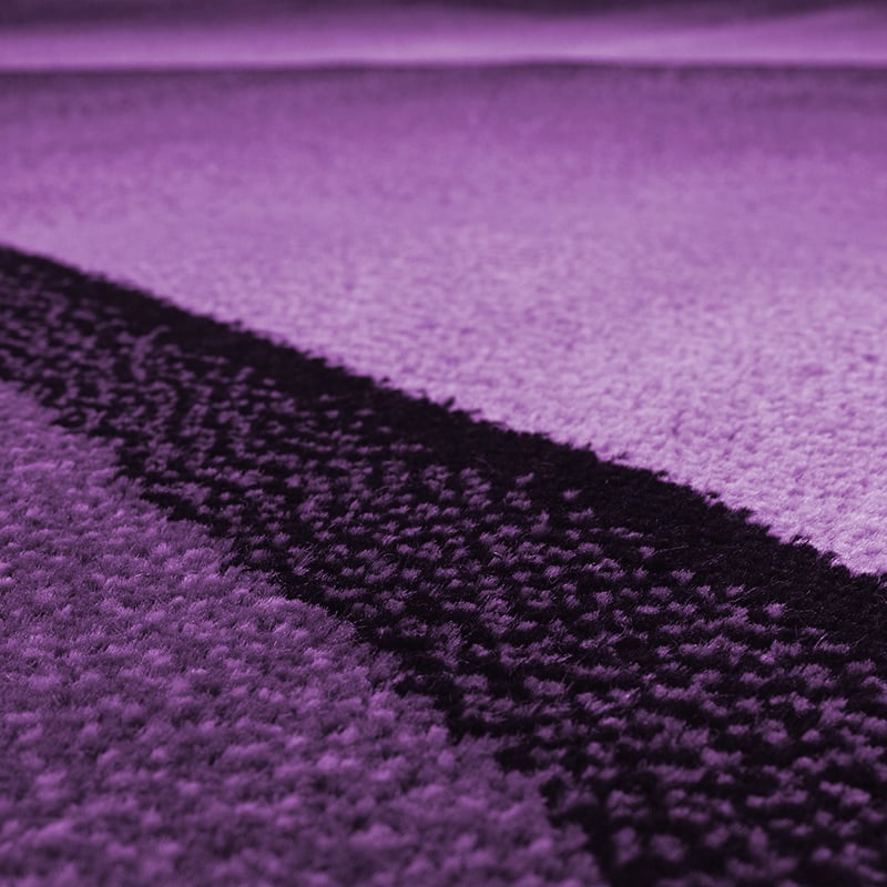 Modern Floor Rug - Plus Lilac 8010