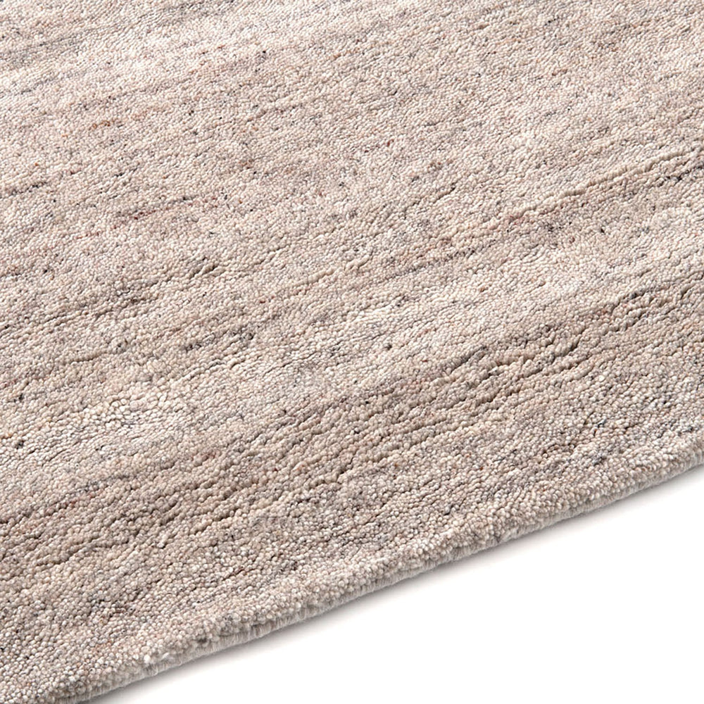 Wool floor rug - New Berbero Beige 101