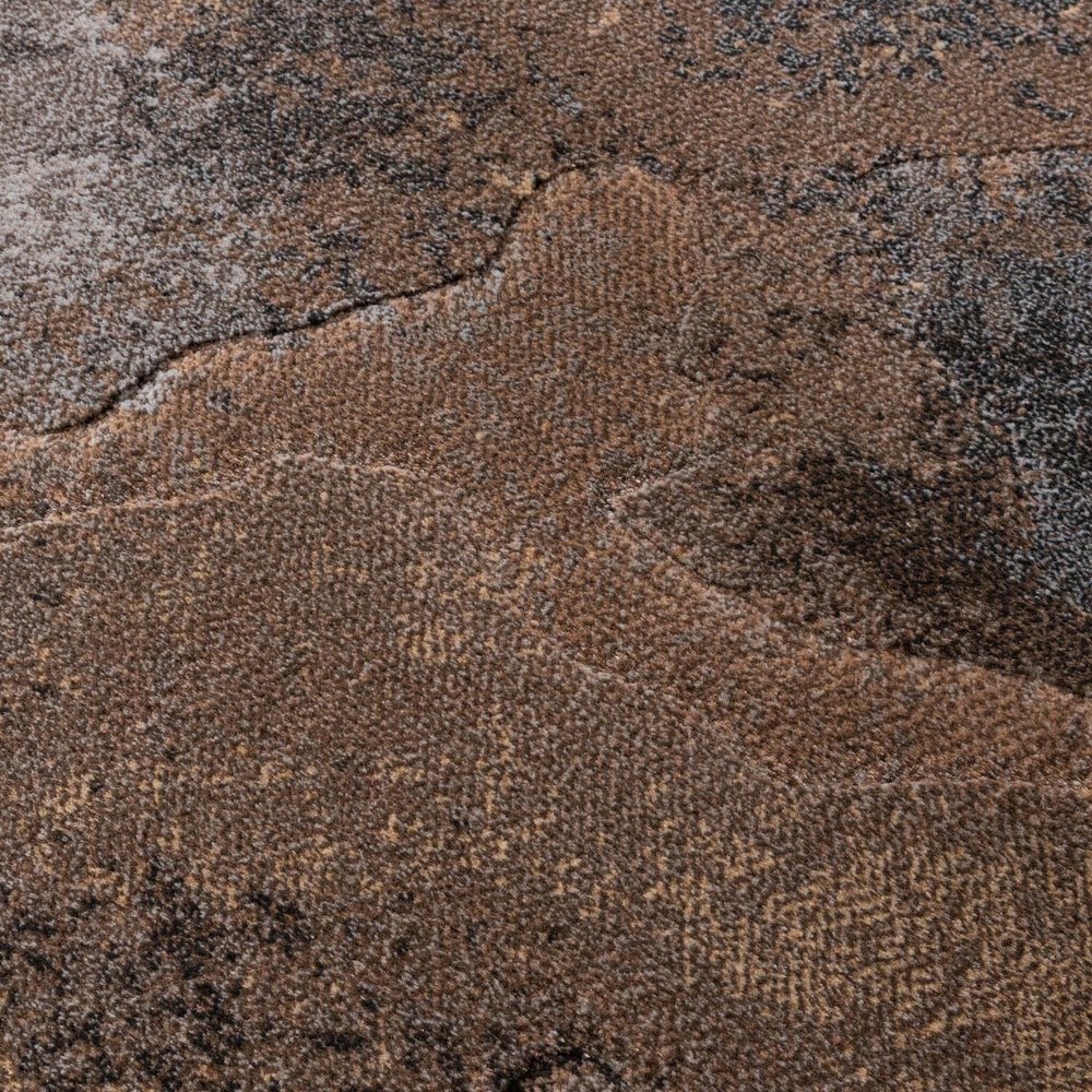 Industrial Rug - Raphael Dark Brown