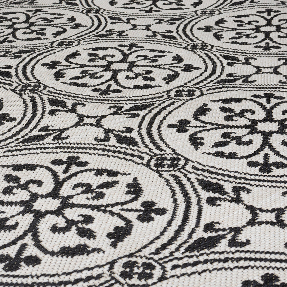 Outdoor runner - Varano Casablanca Black/White