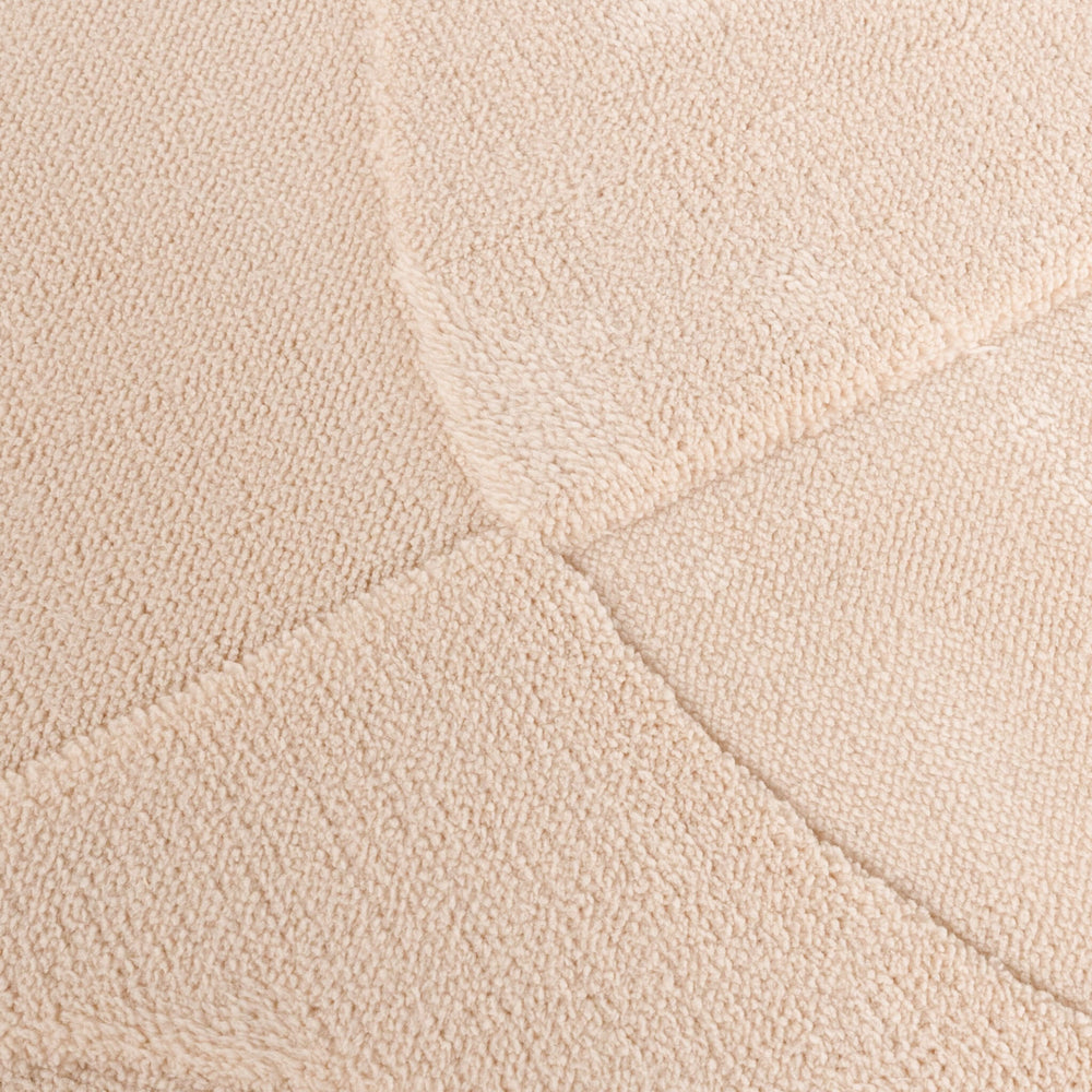 Scandinavian Rug - Charm Circles Beige