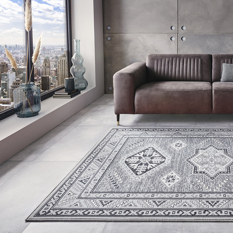 Persian Carpet - Mirkan Saricha Light Grey