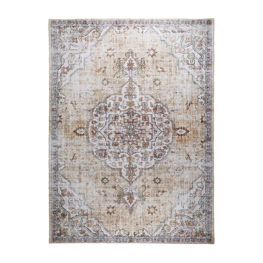 Oriental Rug - Leyla Medallion Taupe