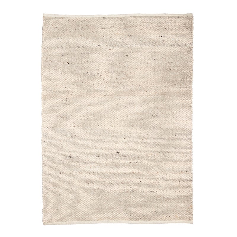 Wool Rug - Feline White/Blended