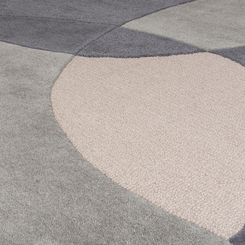 Modern Floor Rug - Rado Glow Grey