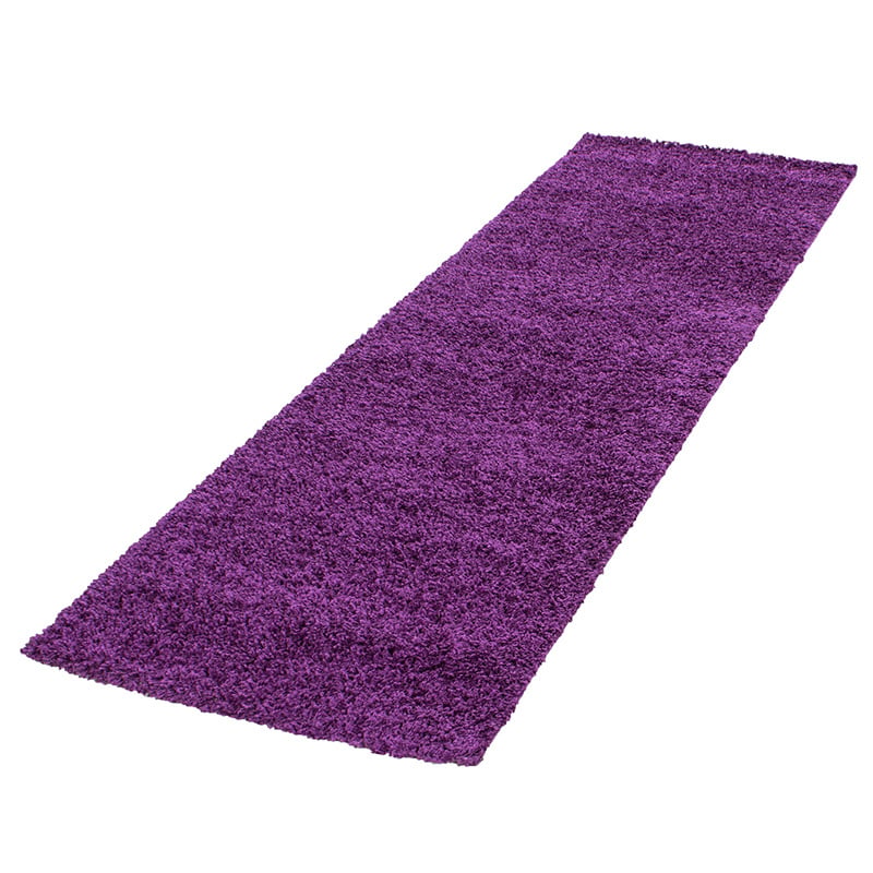 High-pile runner - Life Purple