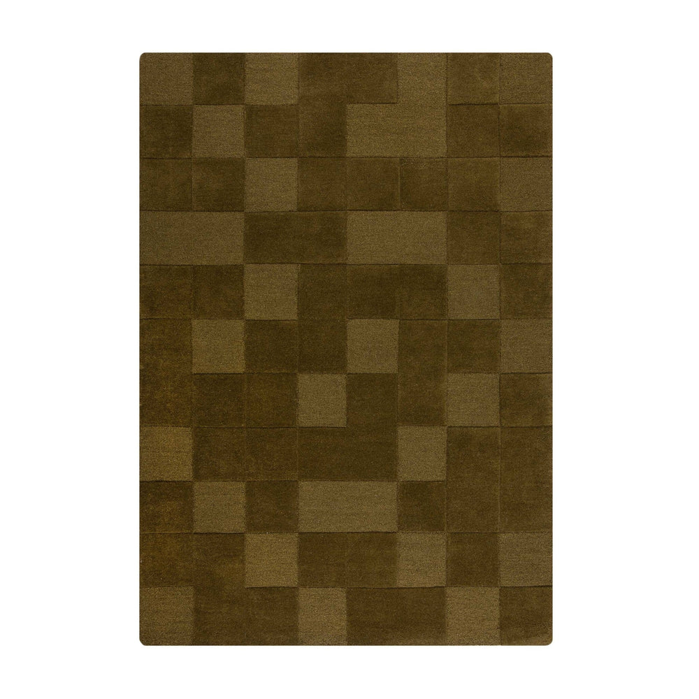 Luxury Rug - Xeano Checkerboard Green