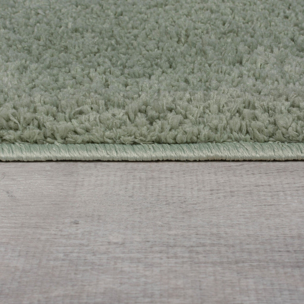 Shaggy Floor Rug - Farenzo Mint Green