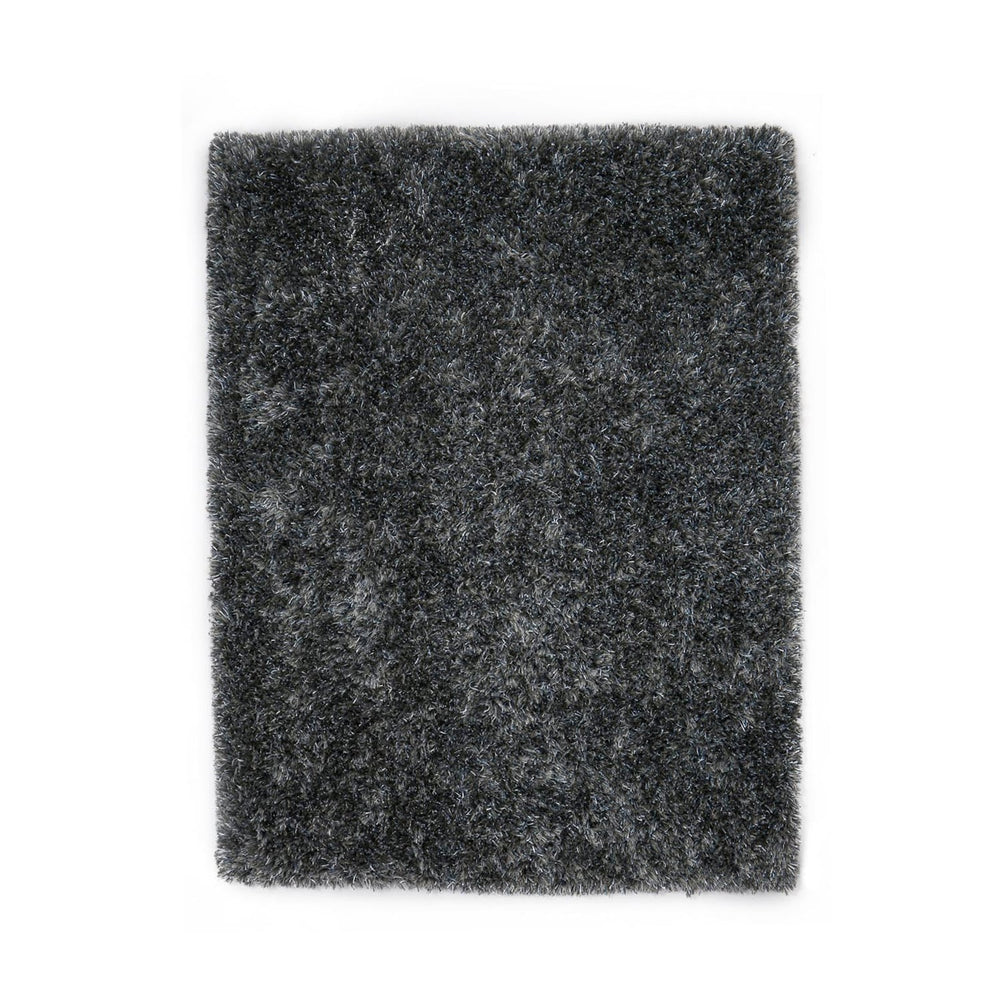Shaggy floor rug - New Paulo Anthracite 211