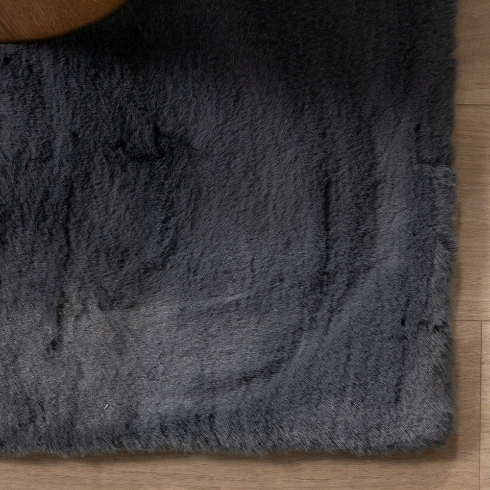 Soft High Pile Rug - Comfy Supreme Anthracite