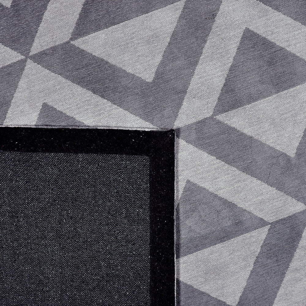 Geometric floor rug - Colette Grey