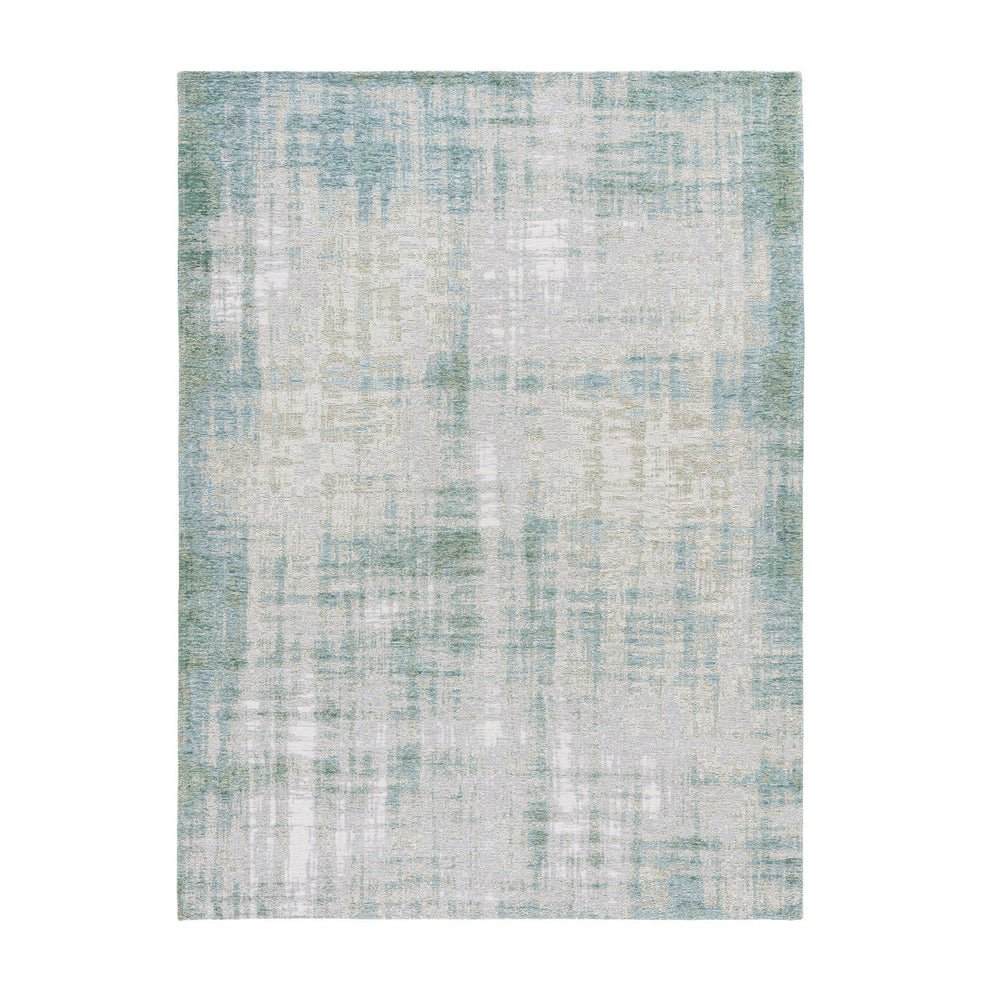 Modern floor rug - Grunge Turquoise