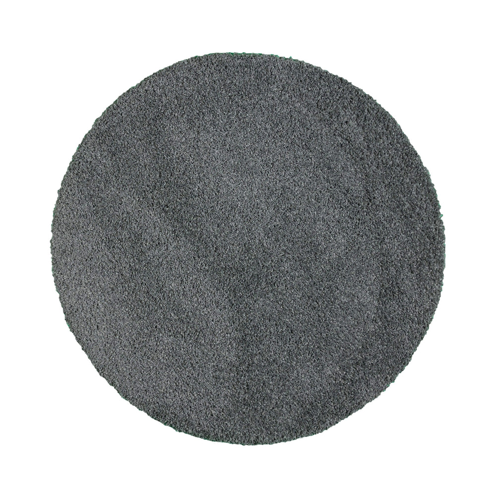 Round high-pile rug - Yves Green