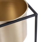 Planter - Violeta Gold 2/set
