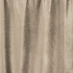 Velvet curtains - Light Taupe - Rings