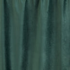 Velvet curtains - Petrol - Rings