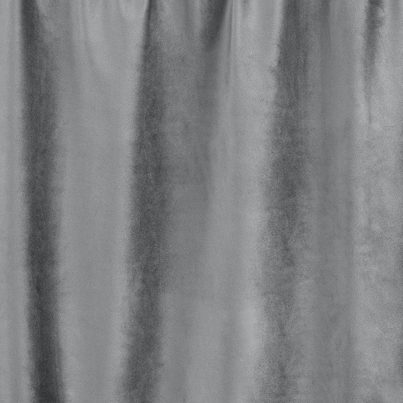 Velvet curtains - Grey - Hooks