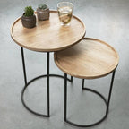 Side table Halve Maan 2/set