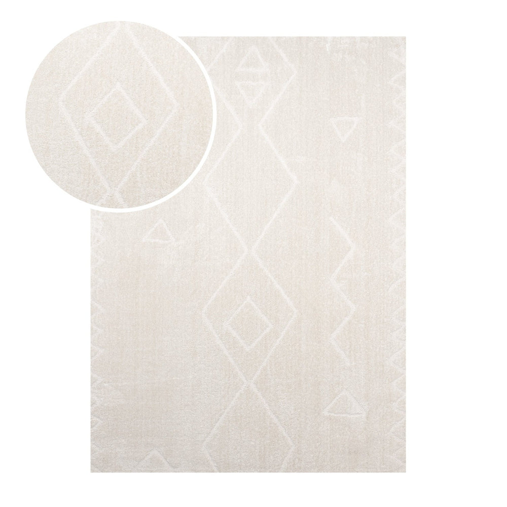 Japandi Rug - Yori Geo Cream/White