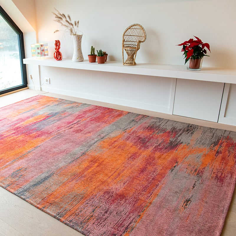 Vintage Floor Rug - Atlantic Monetti 9116 Red