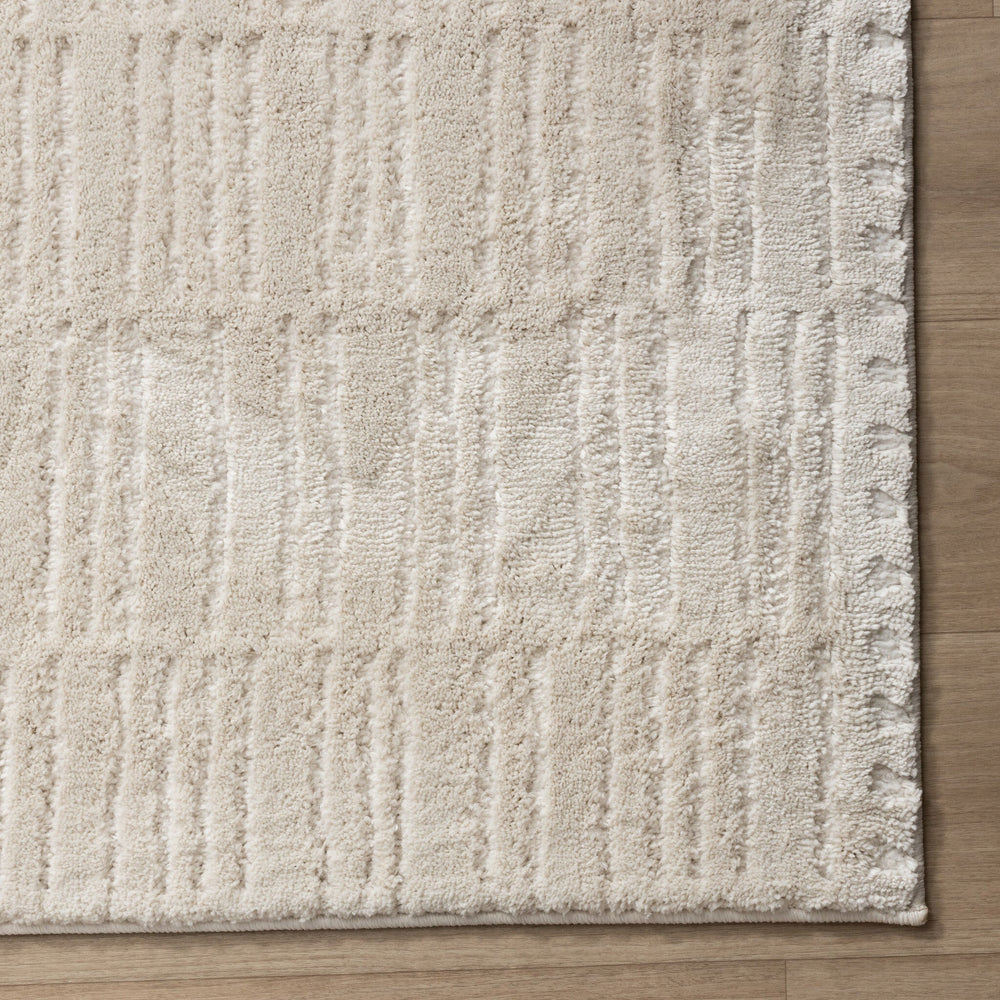 Scandinavian Rug - Yune Lines Cream