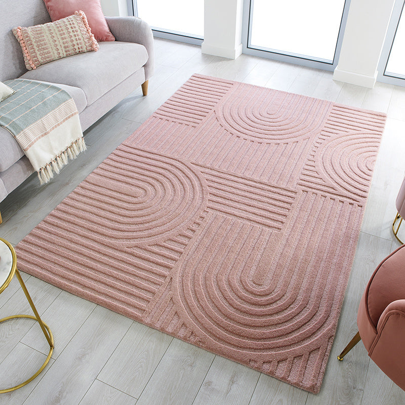 Modern Rug - Solacio Zen Pink