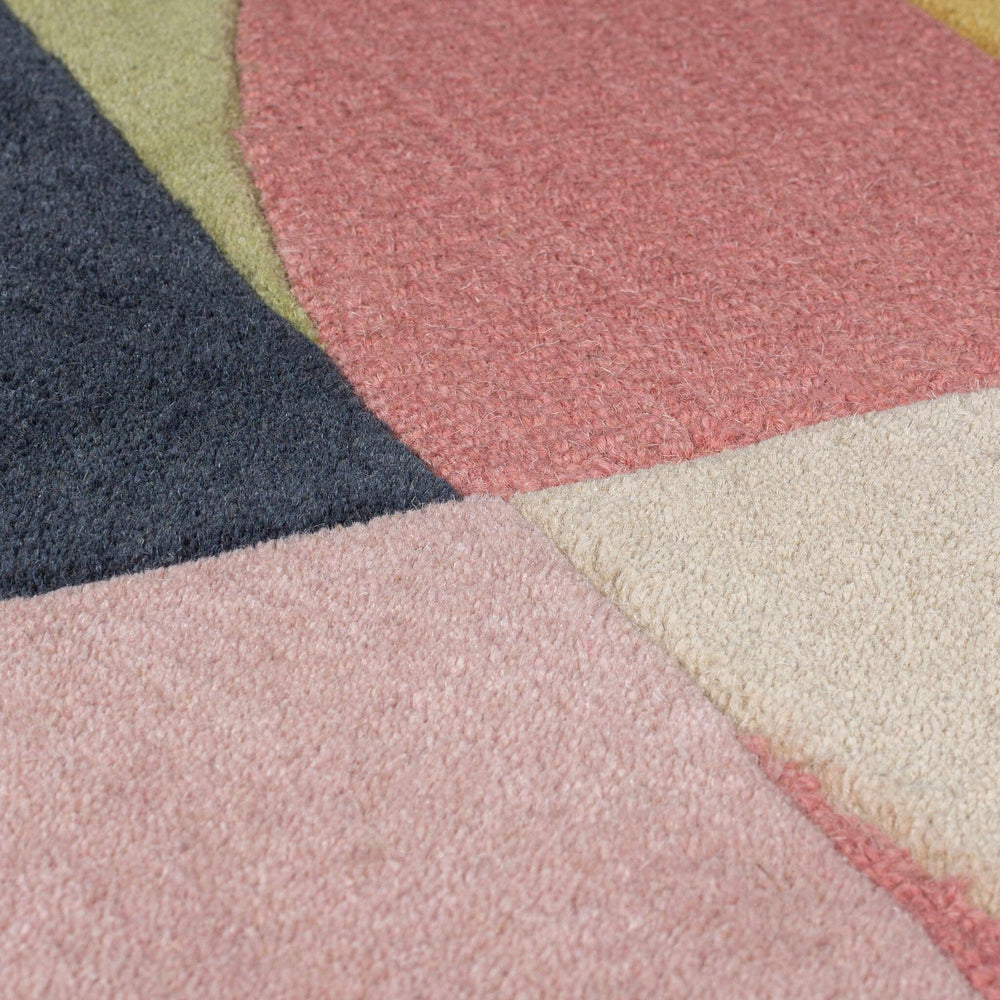 Colourful floor rug - Esro Multicolor