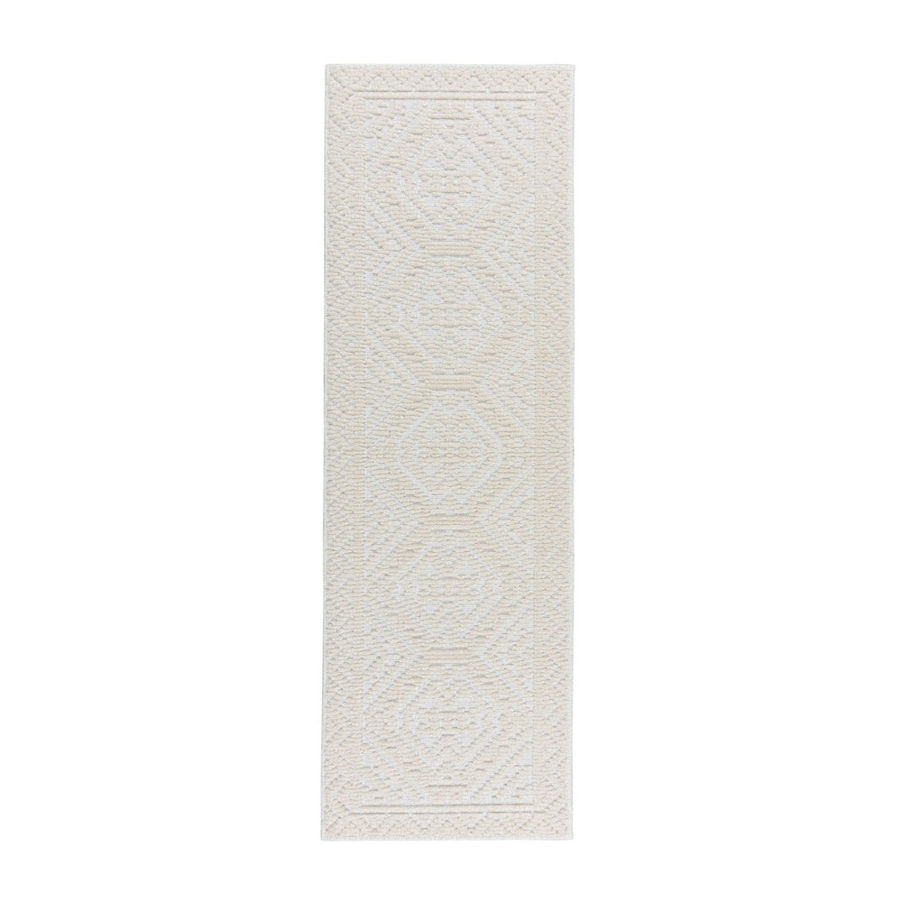 Washable runner - Galeo Jaipur Cream