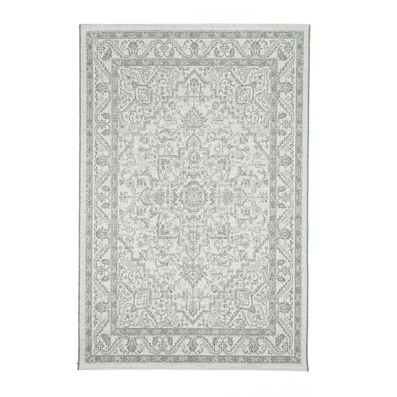Vintage Outdoor Rug - Victoria Aztec Green