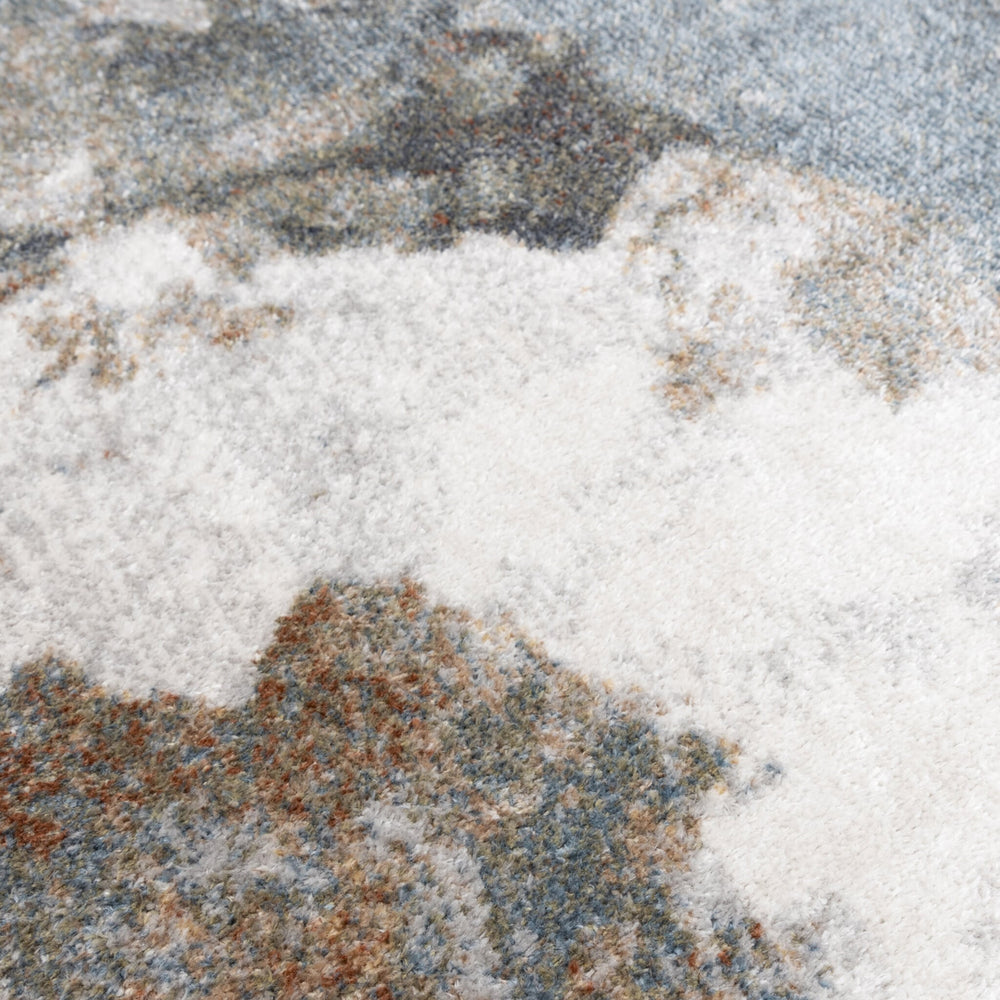 Round washable rug - Misha Flow Multicolor