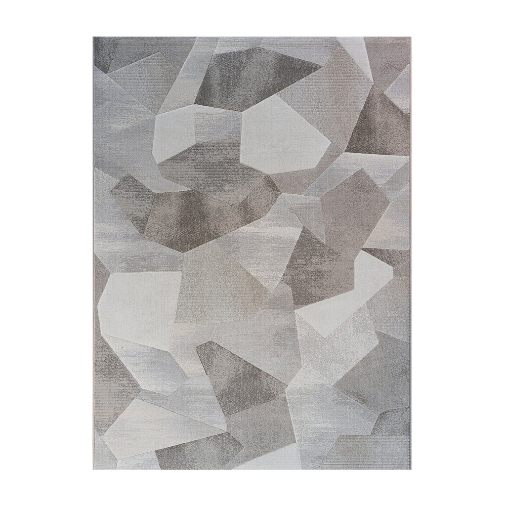 Abstract Floor Rug - Axil Taupe 6575