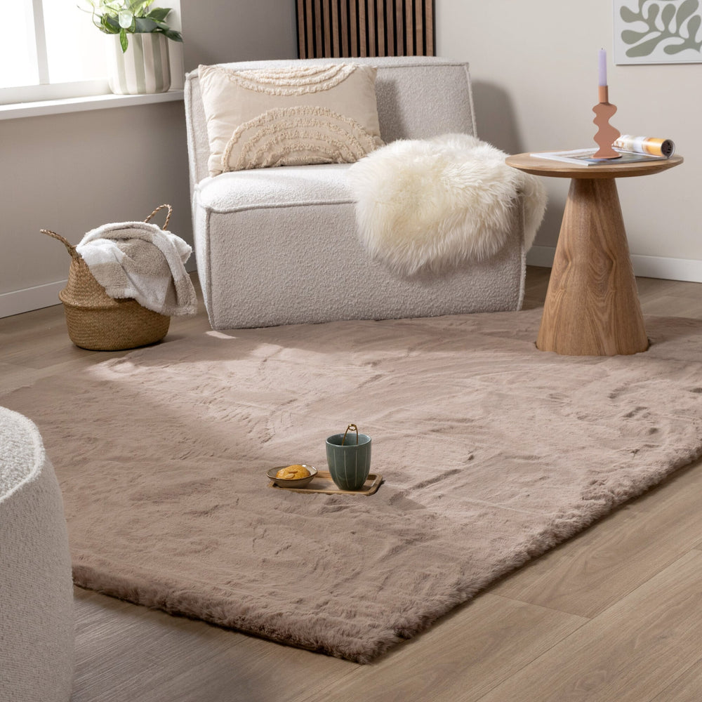 Soft High Pile Rug - Comfy Supreme Taupe