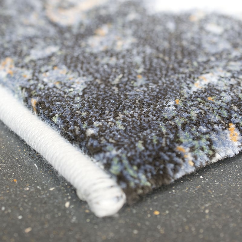 Modern Floor Rug - Aspen Blue 8656