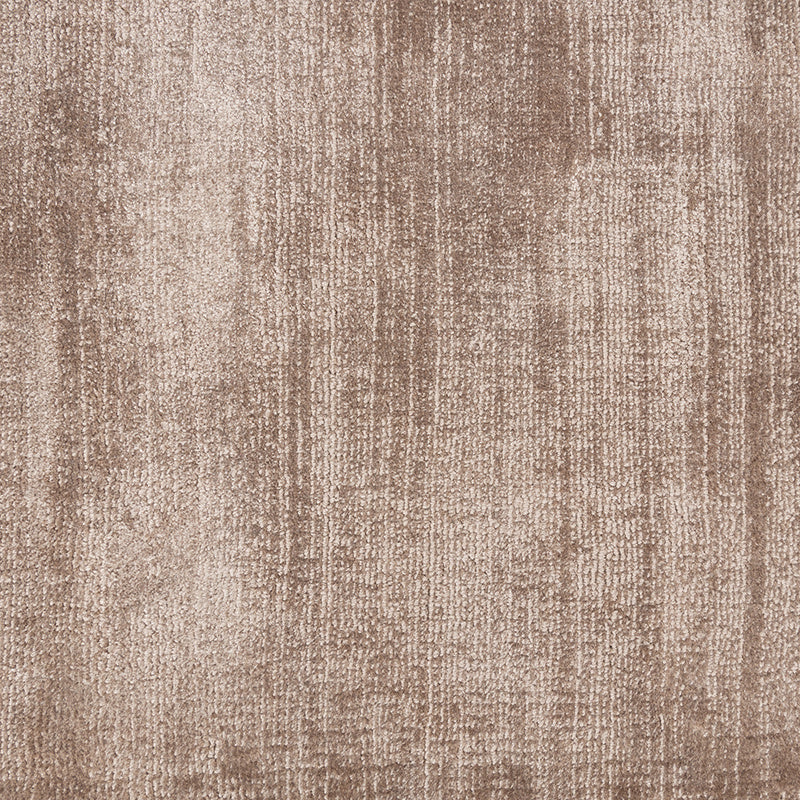 Round Viscose Rug - Pearl Taupe
