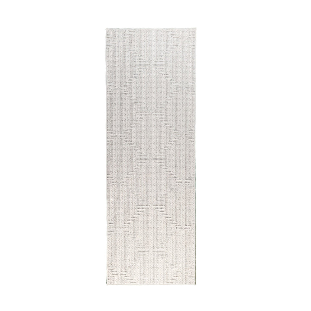 Runner Rug – Hidde 3D Lines White