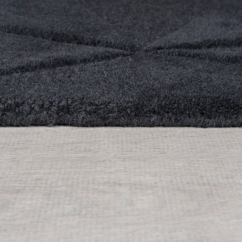 Modern floor rug - Mozo Shard Anthracite