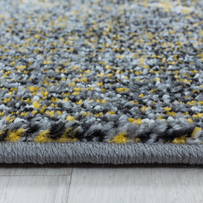 Modern floor rug - Optimism Light Yellow/Grey