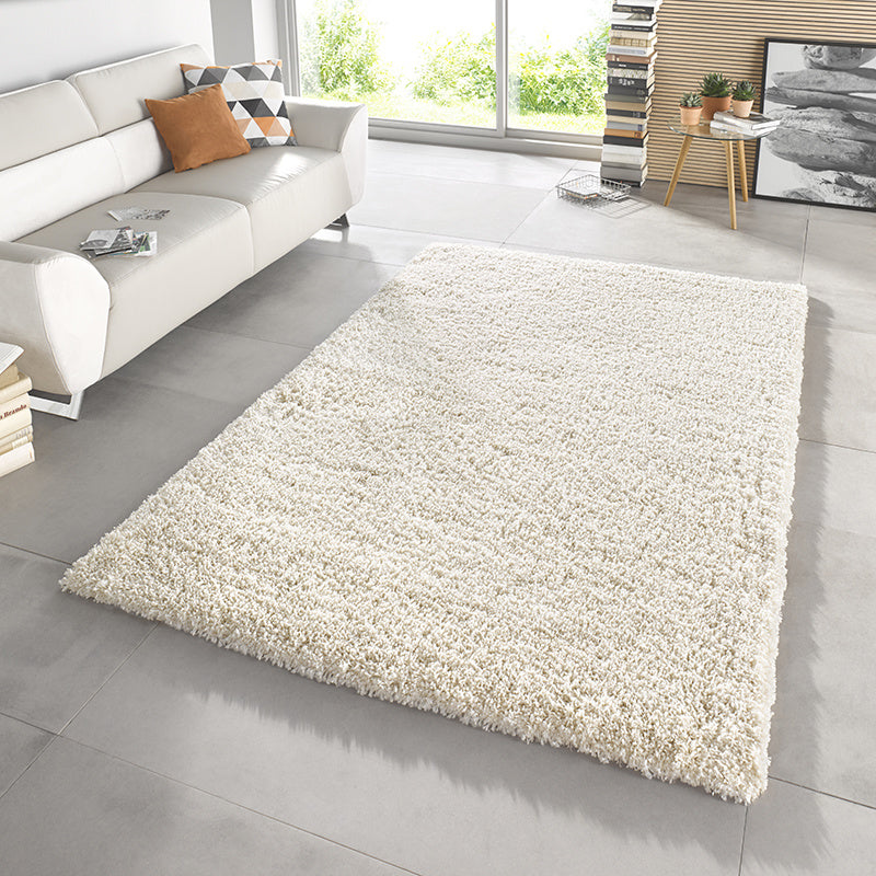 High-pile floor rug - Venice Cream