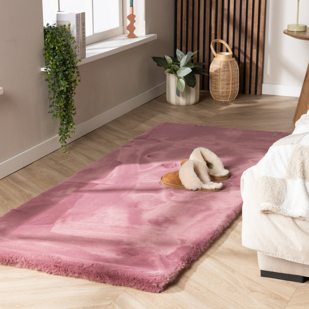 Soft High Pile Runner - Comfy Supreme Dark Pink