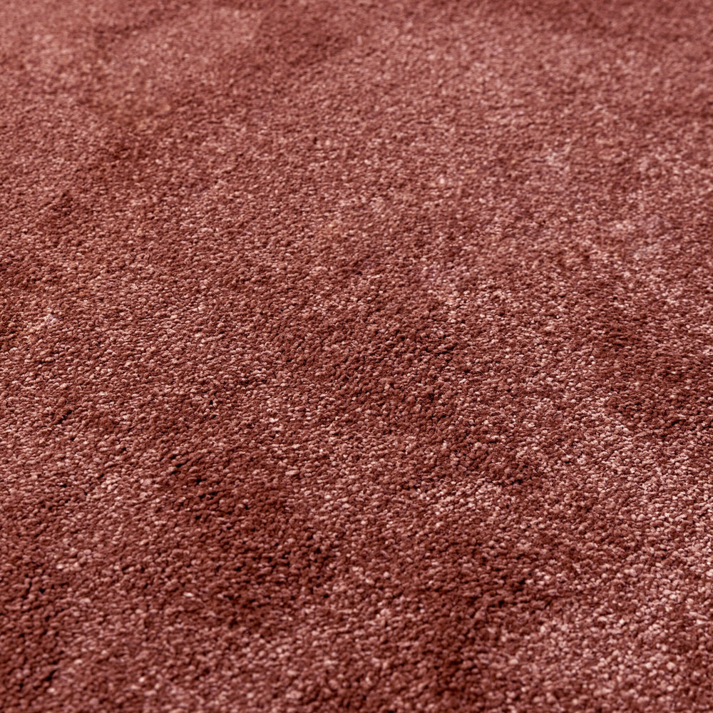 Round Washable Rug – Clean Pink