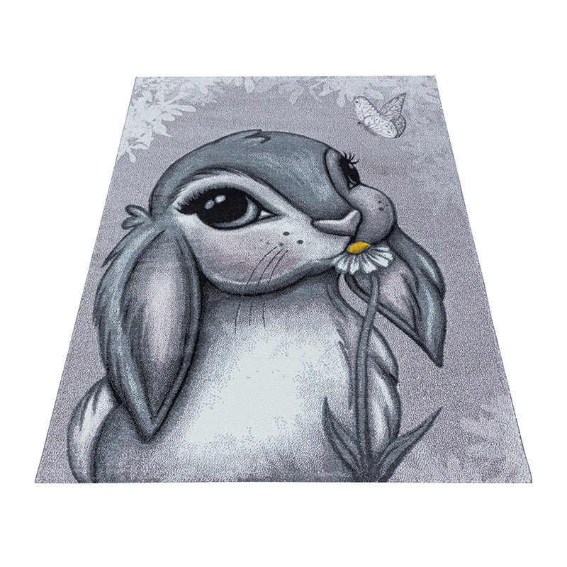 Kids floor rug - Fleurtje Rabbit Pink